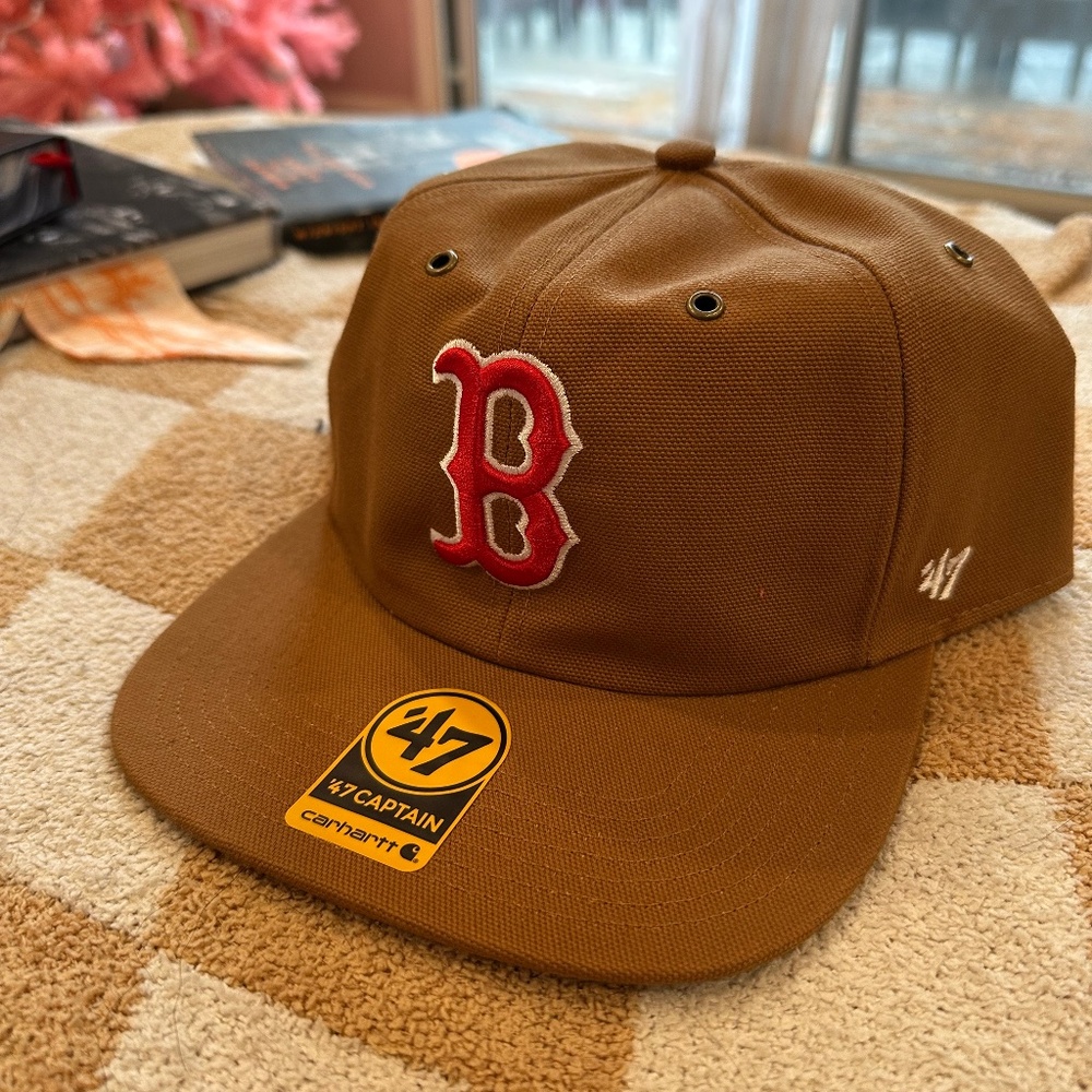 Boston Red Sox Carhartt x 47 Captain Snapback